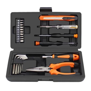 22-Piece Small <strong>Tool</strong> <strong>Kit</strong> General Household <strong>Tool</strong> Set Cutting Plier With Toolbox Storage Case