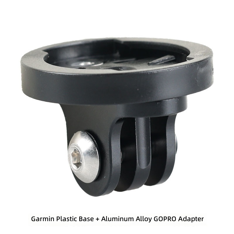 Base noire-Garmin + adaptateur gopro