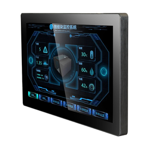 1920 di raffreddamento intelligente da 15.6 pollici * 1080 piatto IP65 con Display tattile resistivo All-in-One per Computer industriale operativo - Product Image 1