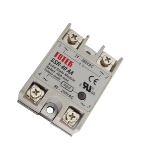 Высокая мощность 40A реле Fotek DC твердотельное реле SSR-40AA,SSR-40DA