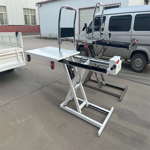 Carro de elevación hidráulica Ximuleke de alta calidad siguiendo el conveniente camión de carga y descarga de horquilla de tijera de manejo plano - Product Image 3