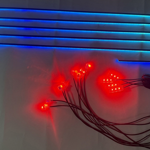 Factory APP Control 18 in 1 Symphony <strong>Led</strong> Car Atmosphere Lights Rgb <strong>64</strong> Colors Acrylic Strip Ambient Lighting Car - Product Image 5