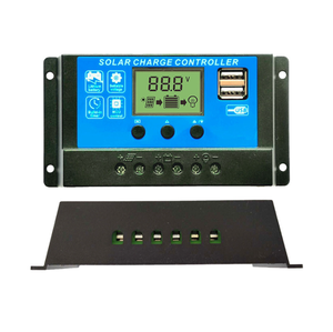Fully Automatic Universal 12V 24V <strong>10A</strong> 20A <strong>30A</strong> Solar Charge <strong>Controller</strong> with Dual USB Output 5V/2A Tandem PMW Fast Charging - Product Image 2