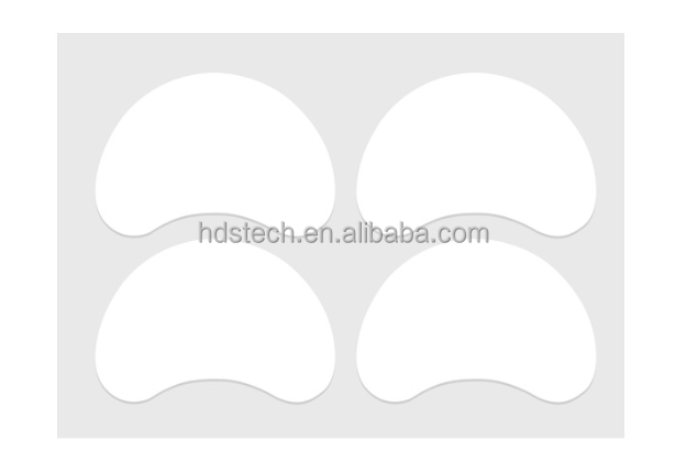 Big crescent shaped sticker 3.9 * 2.2cm 4/piece