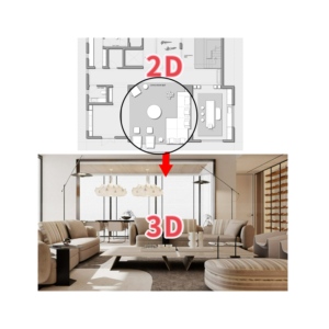บริการออกแบบตกแต่งภายในที่ทันสมัยหรูหราแบบอิตาลีการเรนเดอร์3D ตกแต่งบ้านการออกแบบตกแต่งภายในวิลล่าโครงการ