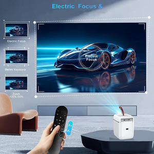 Proyector WiFi Tripsky Smart LCD Beam Video LED Proyector Android Home Smart 3D Mini 4K Proyectores - Product Image 4