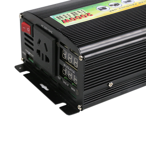 Inversor de potencia de 12/24/48V a 220V, convertidor de potencia con pantalla LED, protección múltiple, inversor de onda sinusoidal modificada, 2000w - Product Image 5