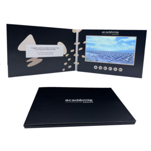 Top Bán mát thương hiệu kinh doanh nhỏ thẻ giấy LCD <span class=keywords><strong>video</strong></span> Brochure mời công khai các mặt hàng khuyến mại Tùy chỉnh handmade - Product Image 1