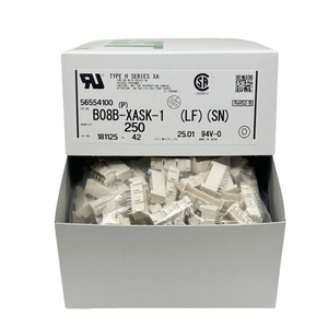 Original 2.5mm JST <strong>Header</strong> B03B-XASK-<strong>1</strong> B08B-XASK-<strong>1</strong> Crimp 3 <strong>8</strong> Pin Wire to Board Female <strong>Header</strong> Tin Plating - Product Image 4