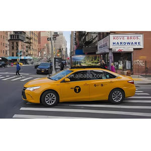 Wonder shine P5 Taxi Top Werbe modul <span class=keywords><strong>LED</strong></span>-Anzeige 3G 4G WIFI-gesteuerter 960x320mm doppelseitiger Bildschirm für Autodach