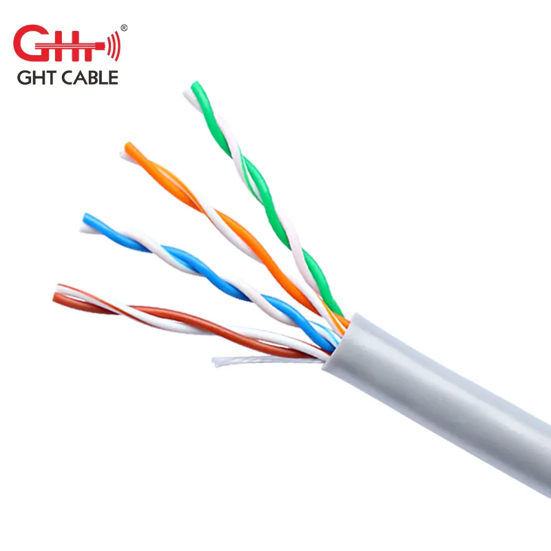 UTP Cat5e 24awg CU/ CCA 4p TIA EIA 568-B nueva premium cable de lan