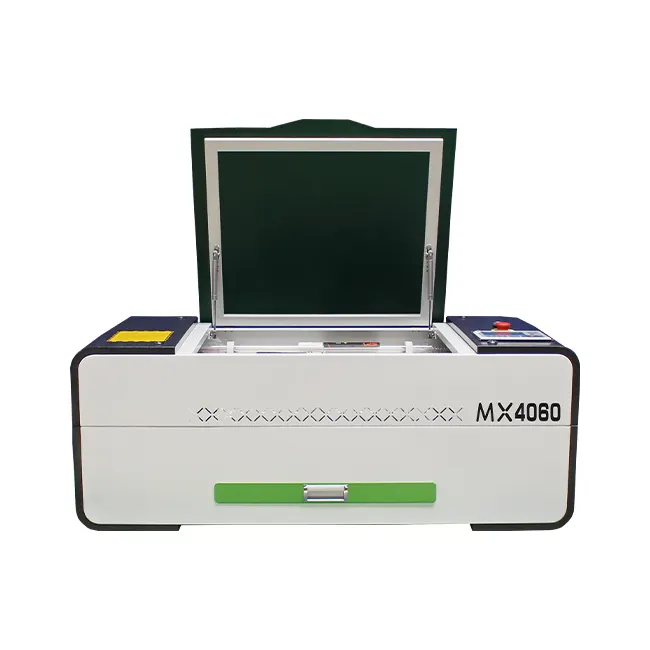 Mingxing, máquina de corte a laser conveniente e econômica, de alta velocidade, co2 4060, mini máquina de corte a laser 70w, 90w, amplamente utilizada
