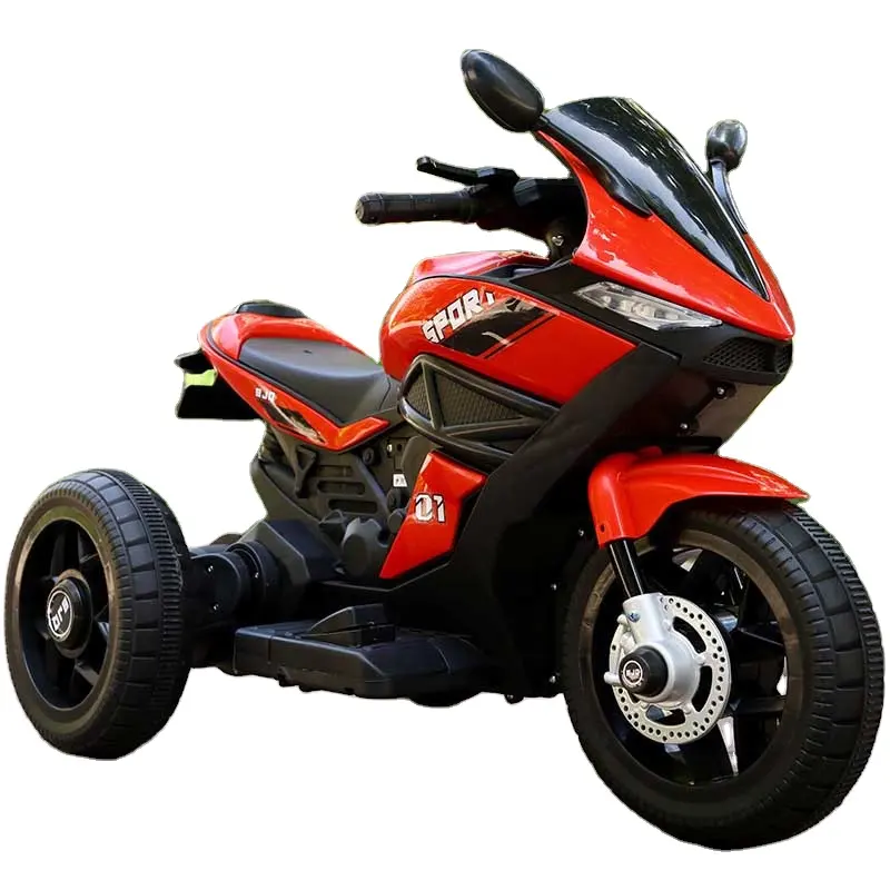 Motocicleta/rueda de coche eléctrico Motor indio/precio barato coche niños 6V niños batería eléctrica cartón plástico Unisex imagen