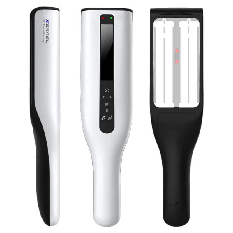 Lâmpada UVB de banda estreita para fototerapia, dispositivo de fototerapia UV para uso doméstico, 311nm, para vitiligo, psoríase KN 4006BL1