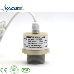 可编程模拟0-5v/4-20ma输出RS485数字超声波距离液位传感器模块液位测量仪器