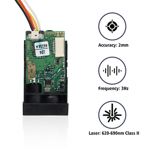 Sensor de distancia láser OEM de alta resolución Sensor de rango láser de fotodiodo de 40m accesible a Raspberry PI 3 - Product Image 3