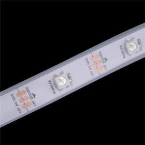 WS2812B Светодиодная лента 5 в SMD5050 144 светодиодов/м гибкая 30 пикселей 2812B WS2812 модифицируемая RGB лента освещения 2812 WS2812B Светодиодная лента - Product Image 6