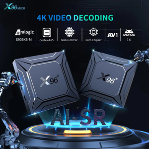 Estable Android TV Box Smart 2025 Android 14 Tv Box Quad Core X96 M200 Amlogic S905X5M 4K BT5.0 Películas Android Smart TV Box - Product Image 2