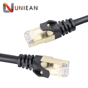 Resistenza UV impermeabile ad alta ritorsione 4 paia Cat6e Cat 6 6A UTP SFTP Ethernet Lan cavo Cat6 per Data Center - Product Image 1
