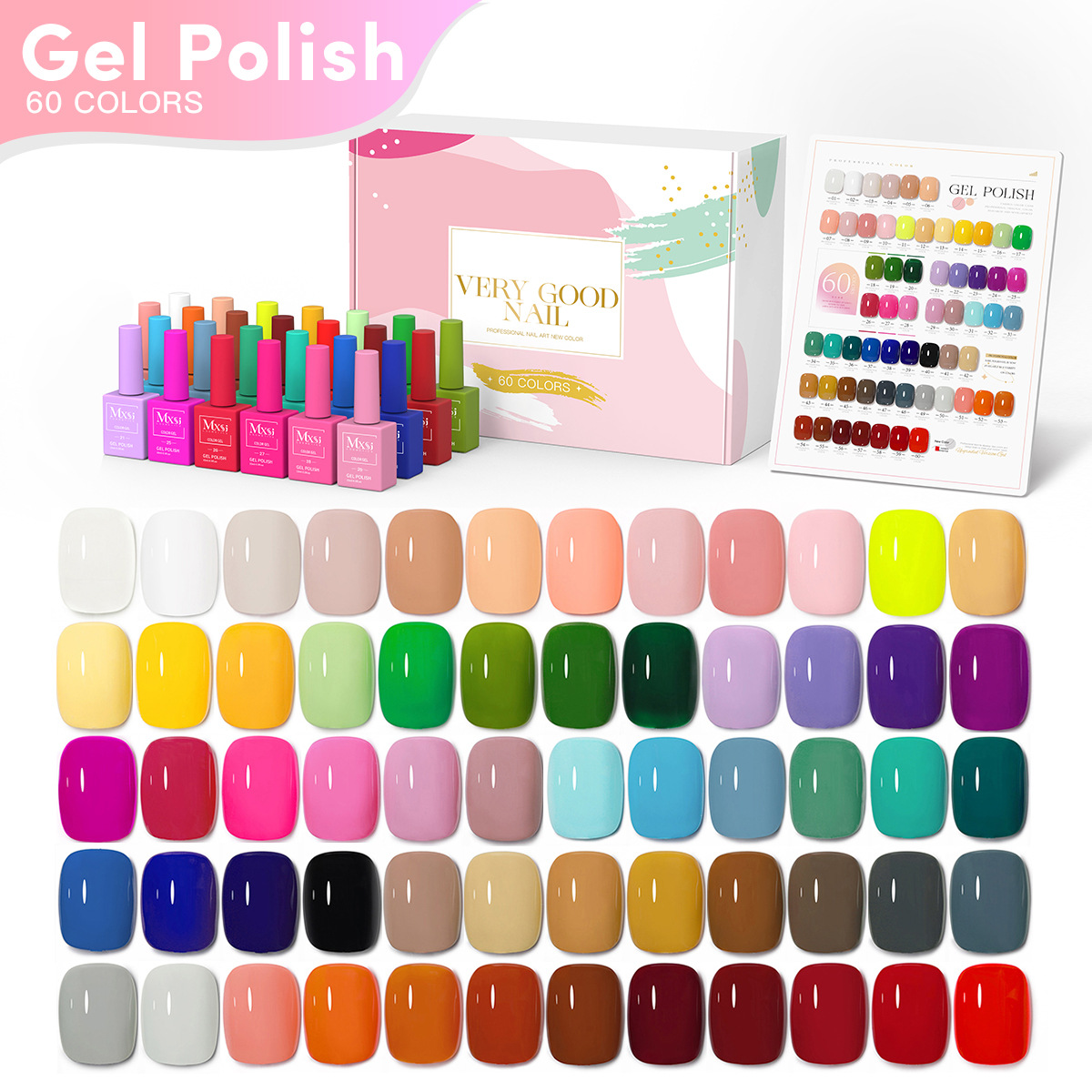 Set Pink + Color Chart