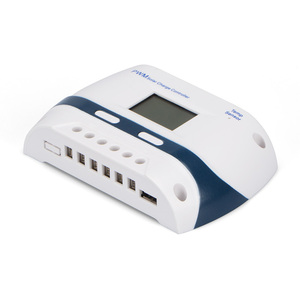 GCSOAR LCD Screen <strong>12</strong>/24 <strong>Volt</strong> Solar Char <strong>Controller</strong> Dual USB PV Power Charge <strong>Controller</strong> Solar <strong>Controller</strong> - Product Image 6