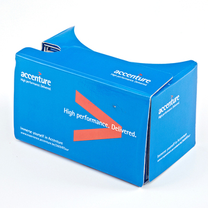 Tùy chỉnh thương hiệu khuyến mại 360 vr Tai nghe giấy <span class=keywords><strong>Google</strong></span> tông VR Kính - Product Image 3