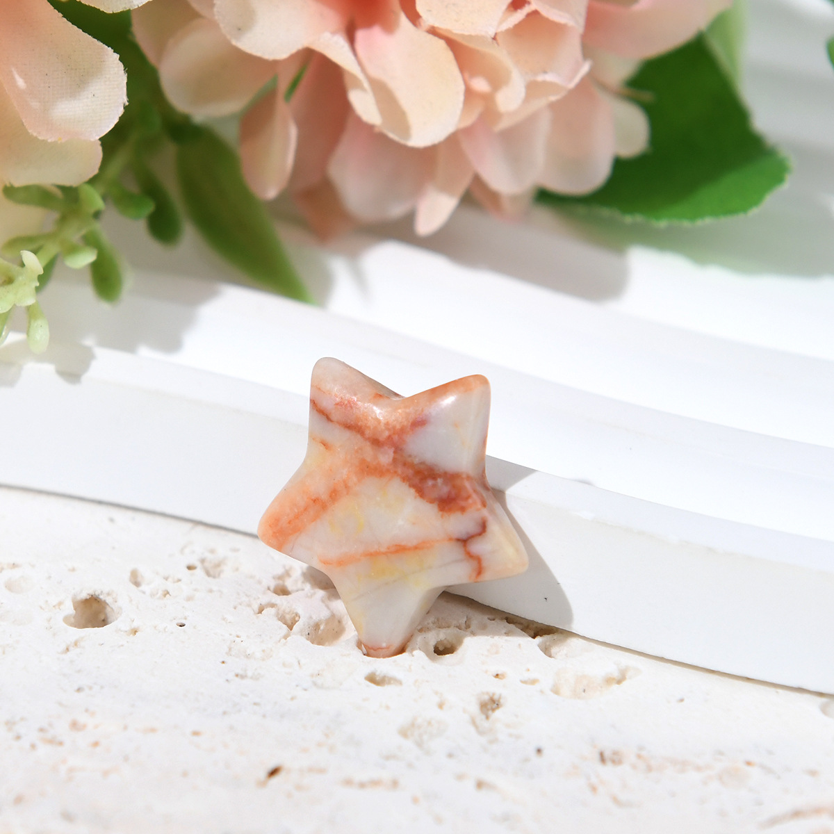 Agate dentelle rouge