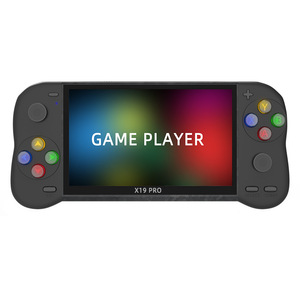 X19โปร retrogaming คอนโซลเกมมือถือคลาสสิกแบบพกพาหน้าจอขนาดใหญ่5.1นิ้วสำหรับ PSP