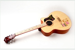 مصنع بيع بالجملة الصين القيثارات 40 بوصة جميع القيثارات الخشبية للأطفال/الأولاد/الفتيات/المراهقين/المبتدئين - Product Image 3