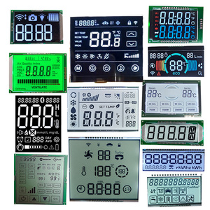 Benutzer definierte 7 Segment monochrom tn htn stn fstn va mipi dsi i2c Schnitts telle digitale Thermostat LCD-Anzeige - Product Image 5