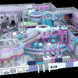 Новое Коммерческое оборудование для игровых площадок, вдохновленное озорным замком, парк развлечений, детская спортивная игра в помещении - Product Image 1