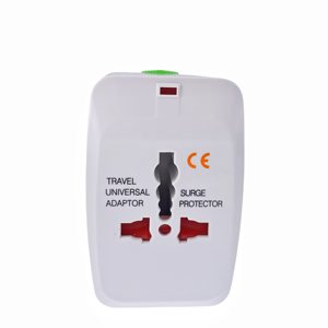 Adaptador de corriente de conmutación universal Adaptador de viaje mundial todo en uno multifunción con puertos de carga tipo C 2USB