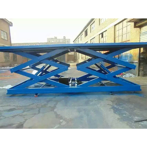 Nuevo elevador de carga hidráulico eléctrico, elevador de tijera fijo de carga grande para Taller de fábrica, almacén, carga minorista, descarga - Product Image 5