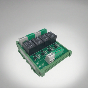4-Channel 5A DC PLC <strong>Output</strong> Amplifier Board Miniature Control Module with Optocoupler Isolation High/Low Level Trigger Contact - Product Image 3