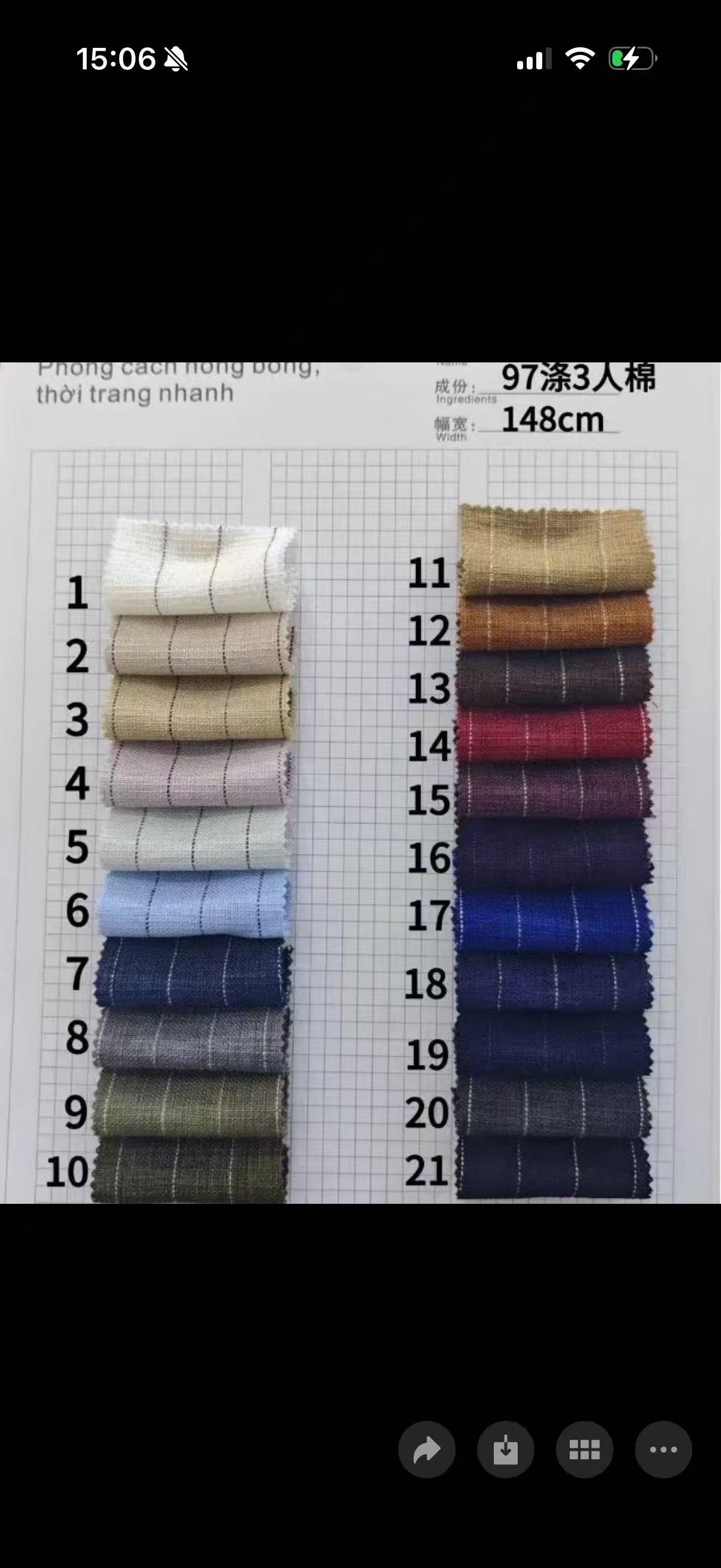 carte de couleurs