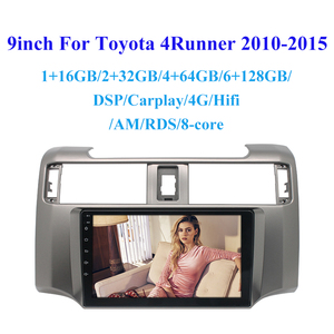 9 "Android 10.0 Car Radio Audio per Toyota 4runner 2010-2015 BT navigazione GPS 1 + 16GB Auto Stereo 2Din lettore Video multimediale - Product Image 3