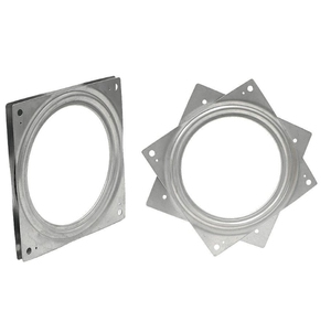 Modern 360 Degree <strong>Rotating</strong> Base Turntable Hollow Square Bookshelf for Sofa Kitchen Application - Product Image 3