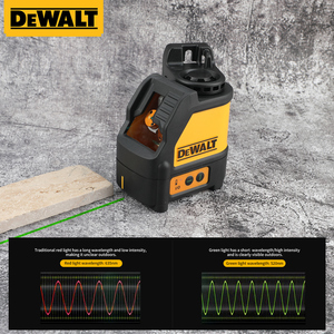 DeWalt DW088CG光束交叉线激光水平仪高精度垂直水平点打仪旋转激光水平仪2025 - Product Image 5