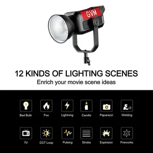 GVM SD500B 500W Professional <strong>LED</strong> Video Photography Fill Light Continuous Light Bi-color Lighting for Photography - Product Image 6