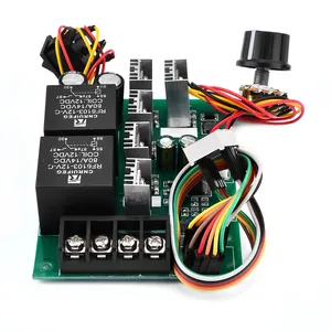 DC10-55V <strong>PWM</strong> <strong>DC</strong> Brush <strong>Motor</strong> <strong>Speed</strong> <strong>Controller</strong> LED Digital Display Forward Reverse Rotation Control Module Rotary Knob Max 60A - Product Image 4