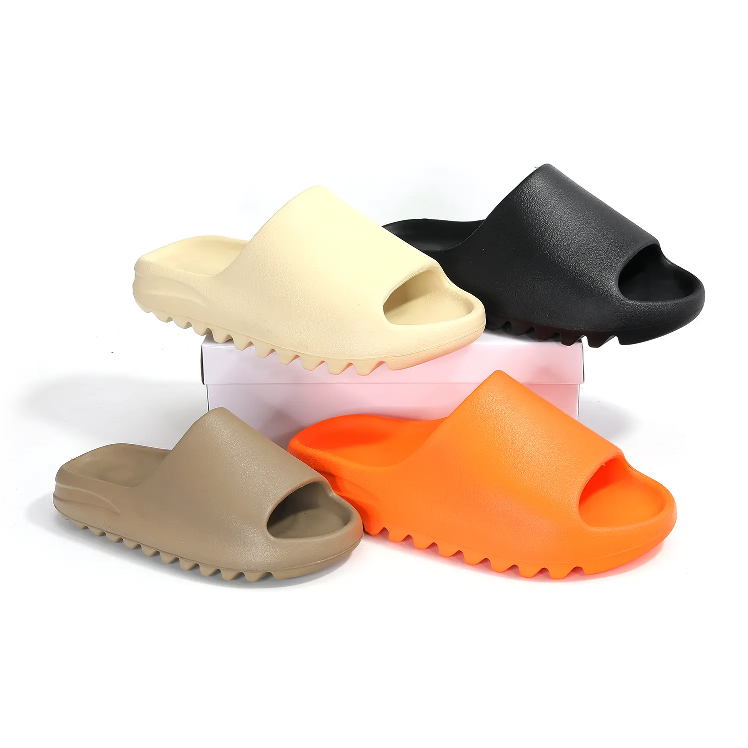 비치 풀 Zapatilla 오픈 토 EVA 믹스 고무 폼 원래 구름 슬라이드 신발 다채로운 신발 남여 공용 진정 슬라이드 슬리퍼