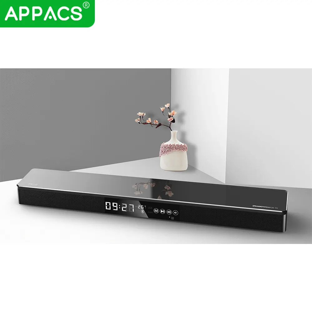 APPACS B9 TV sound echo wall sound tyrant slim speaker Touch display