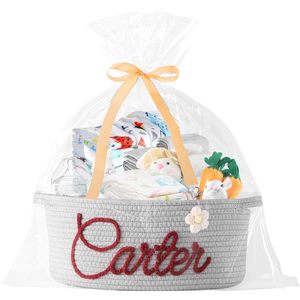 Etsy cá nhân handmade tên Thư Halloween bông dây lưu trữ giỏ tự làm hộp kẹo có thể được sử dụng như một tên - Product Image 5