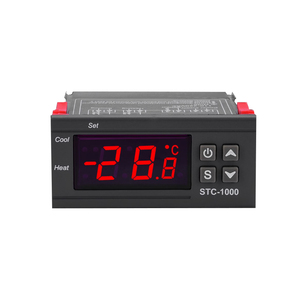 STC-1000 -30~300&#8451; Digital <strong>Temperature</strong> <strong>Controller</strong> Thermostat Thermoregulator Incubator Heating Cooling AC 110V-220V DC12V/24V - Product Image 1