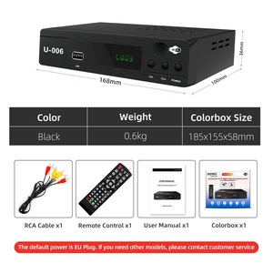 ISDB-T Digital Receiver Modulator Isdb t Tv <strong>Decoder</strong> 1080P Full HD MPEG4 H264 Set Top Box - Product Image 5