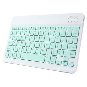 Teclado plástico portátil magro recarregável sem fio do bluetooth do jogo do teclado qwerty para a aba s5e da galáxia