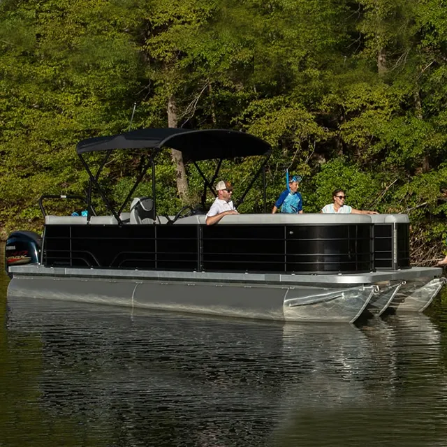 Ecocampro 25ft 15 homem triton pondesenho barco de alumínio catamaran fábrica direta para venda