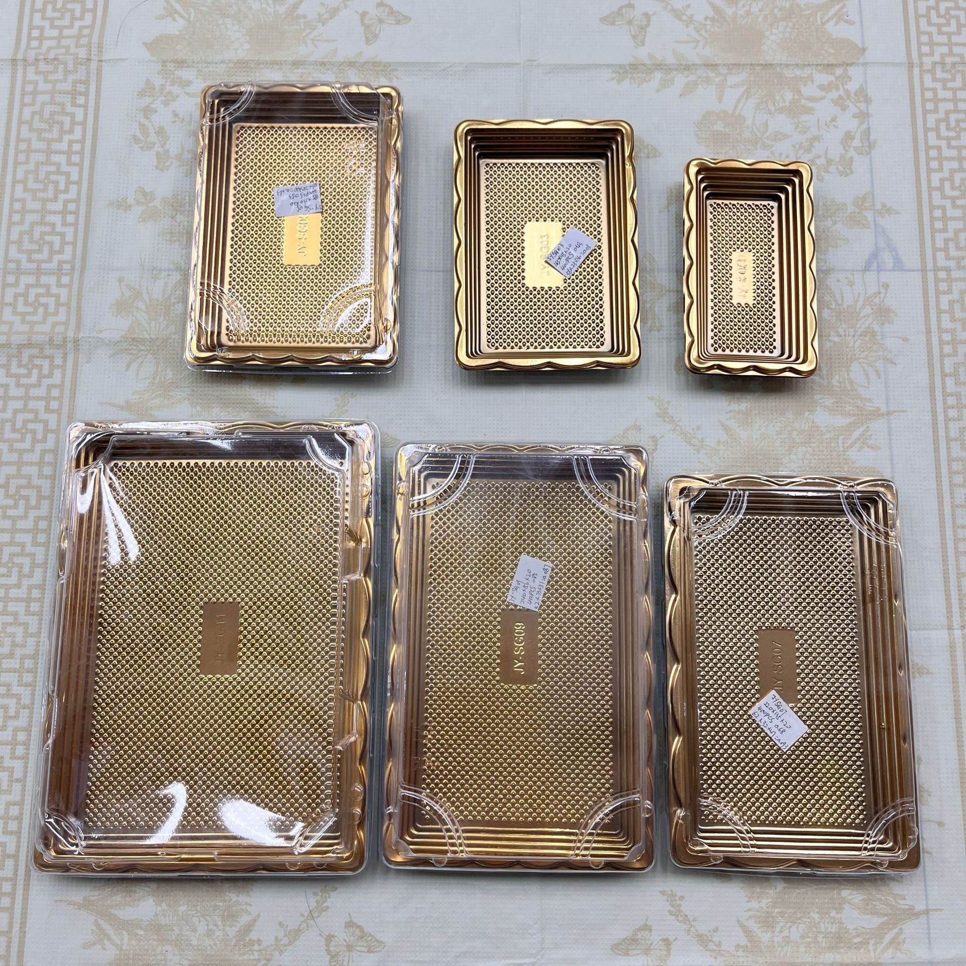 T: 240*150*20 L:243*153*32, 400pcs/cartone