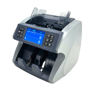 Pantalla táctil de 4,3 pulgadas, contador de valor CIS dual, de billetes de Argentina Detector, máquina contadora de cantidad total de notas mixtas - Product Image 4