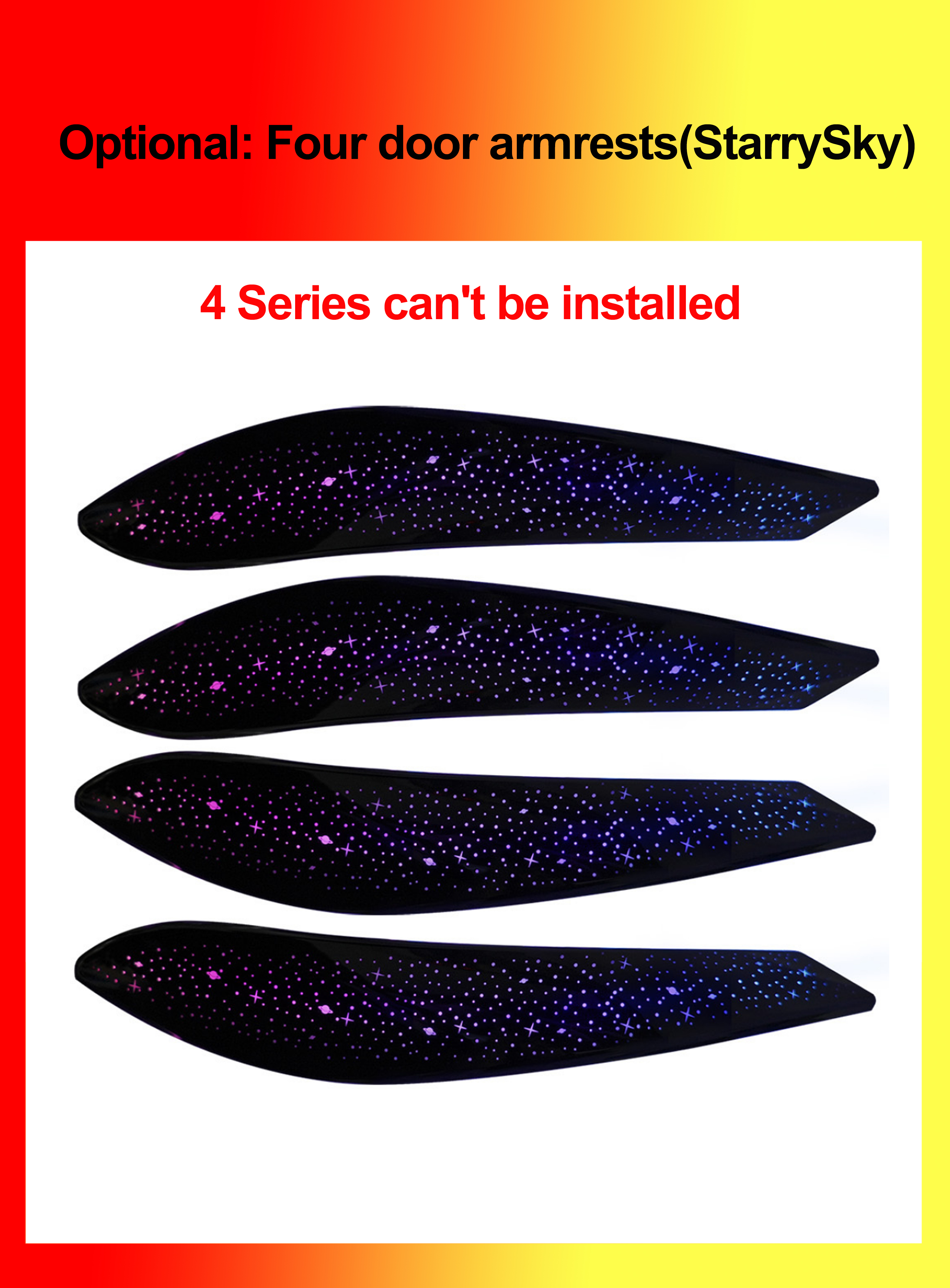 Optional:3 Series Four door armrests
